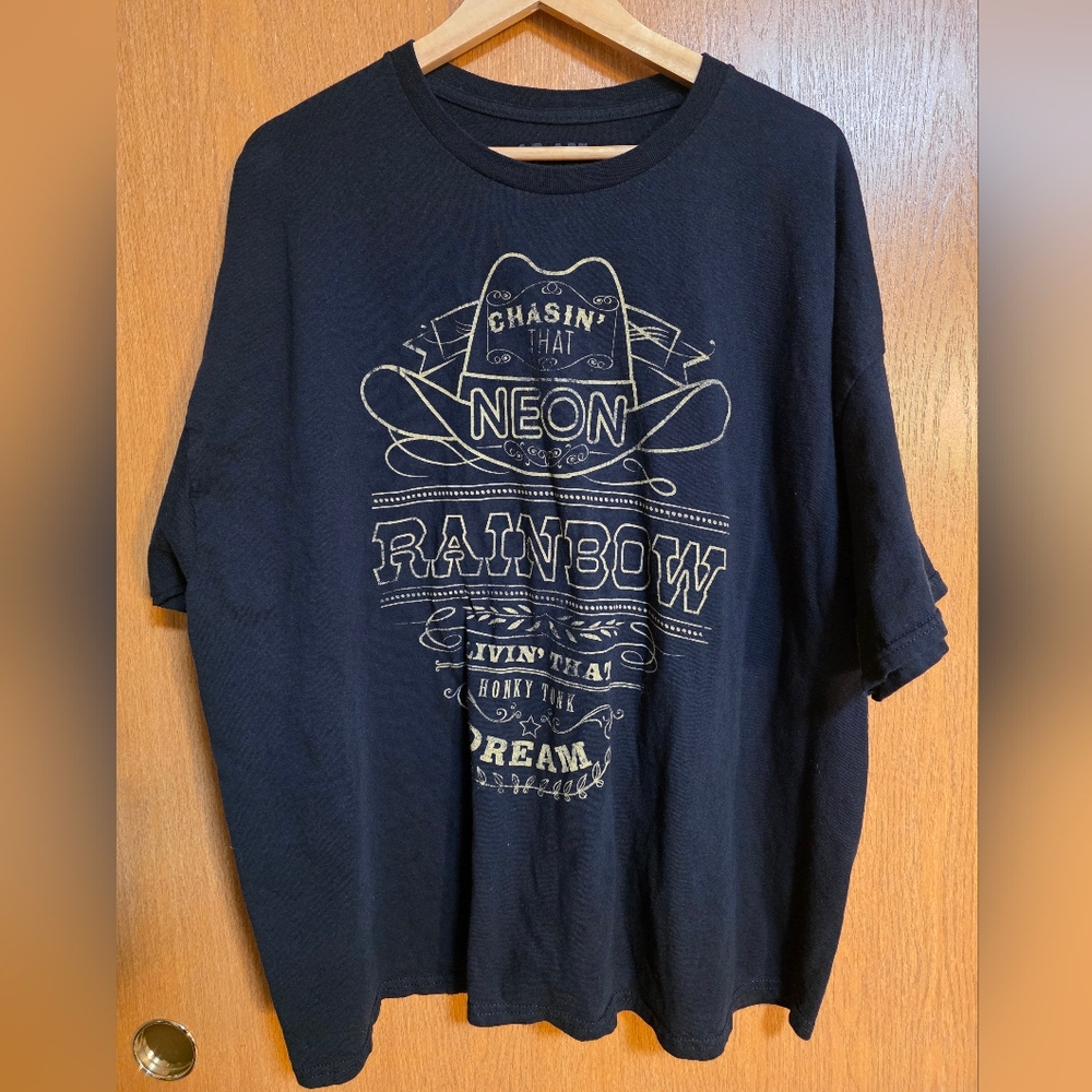 Alan Jackson Black Graphic Tee 3XL